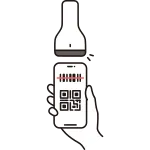 Smartphone Payment Barcode Reader SVG Icon